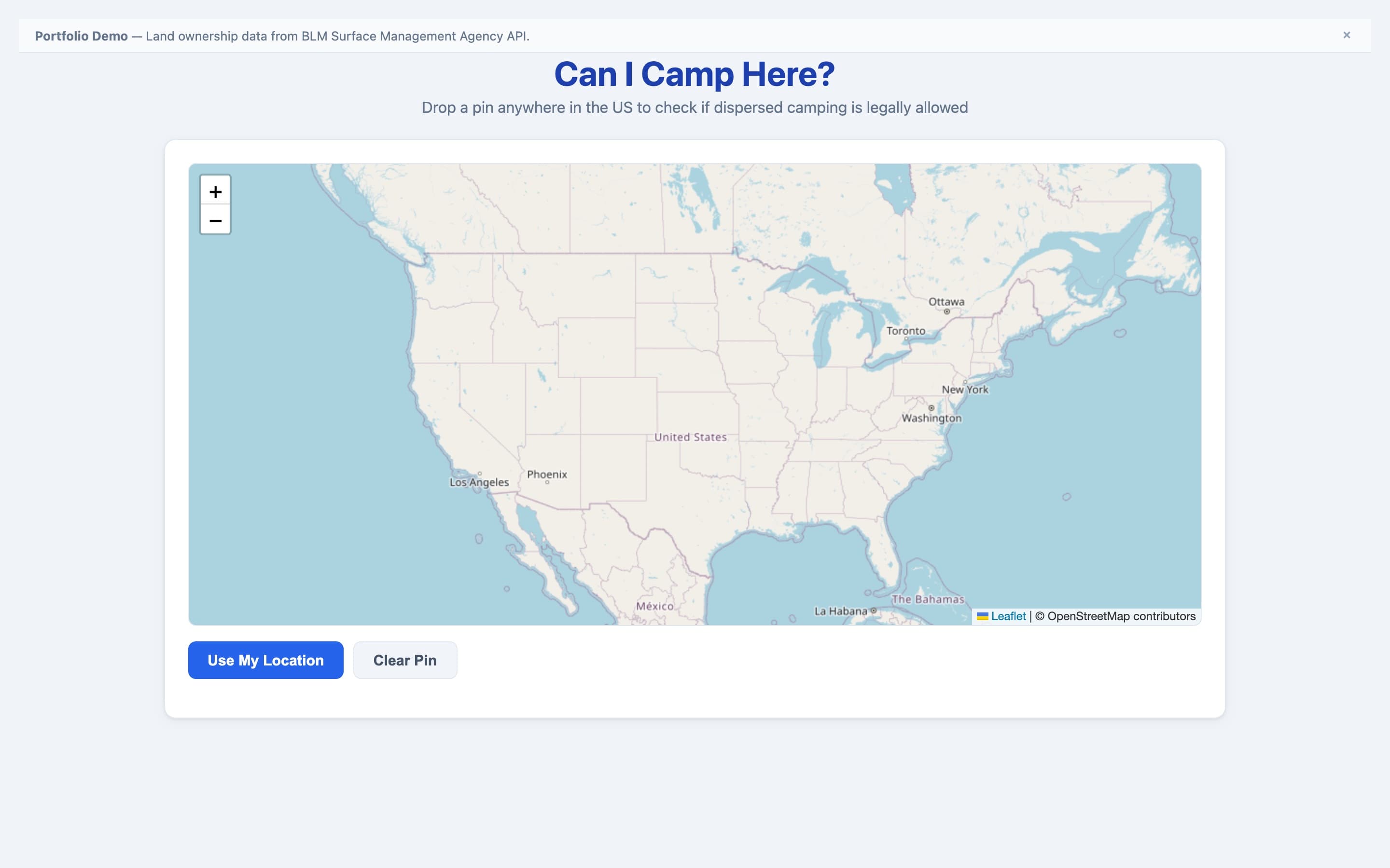 Can I Camp Here? screenshot