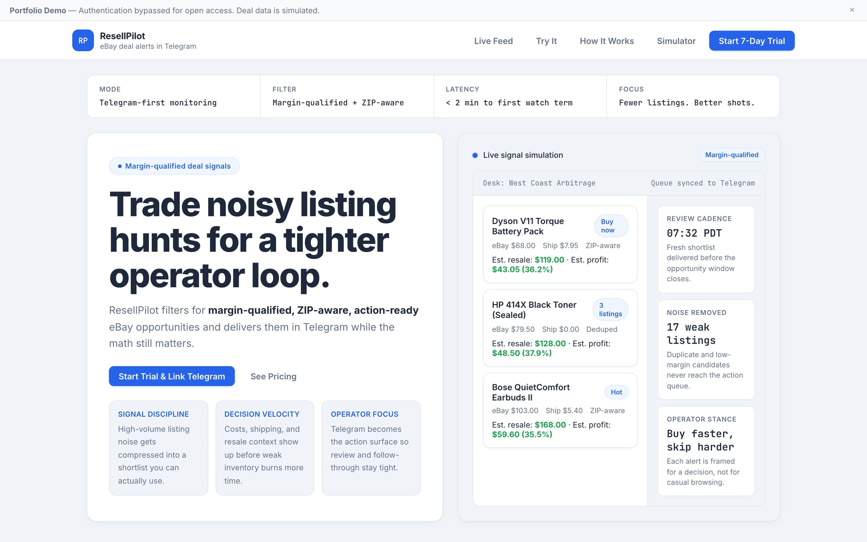 ResellPilot screenshot